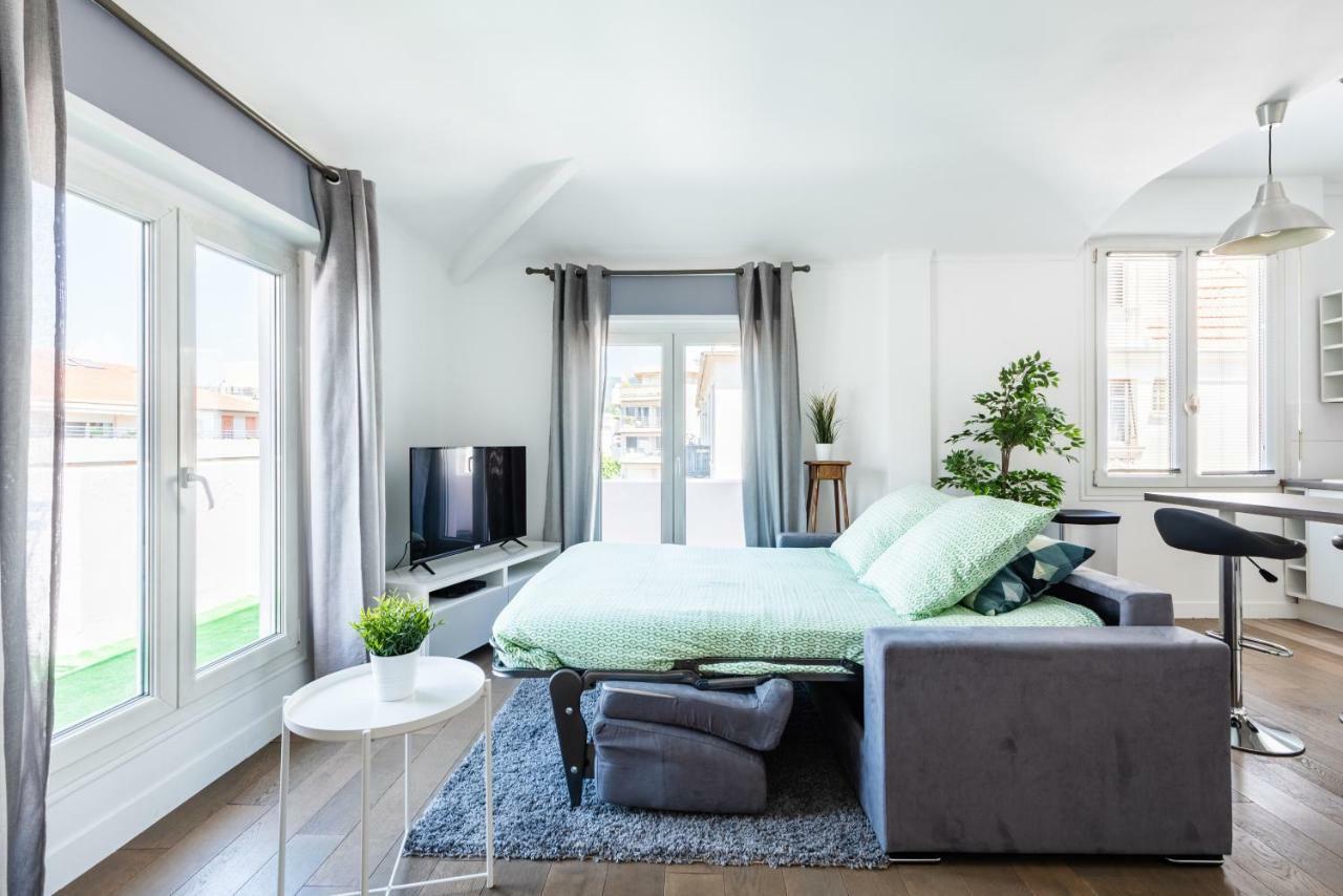 Apartament 2T Spitalieri - Terrasse A Ciel Ouvert - Magnifique 2P - Centre Nicea Zewnętrze zdjęcie