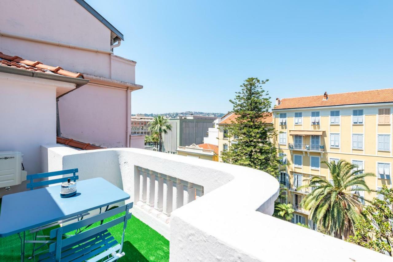 Apartament 2T Spitalieri - Terrasse A Ciel Ouvert - Magnifique 2P - Centre Nicea Zewnętrze zdjęcie