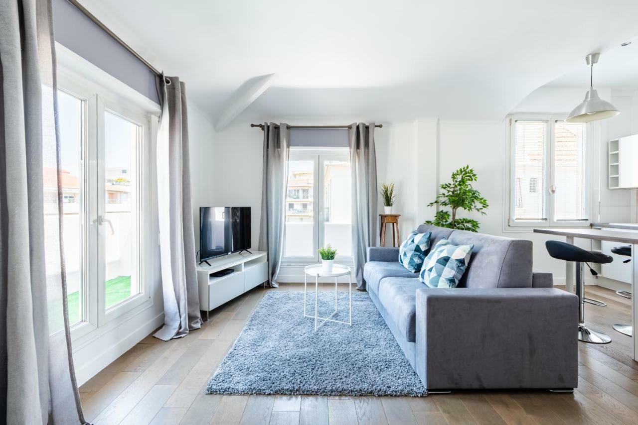 Apartament 2T Spitalieri - Terrasse A Ciel Ouvert - Magnifique 2P - Centre Nicea Zewnętrze zdjęcie